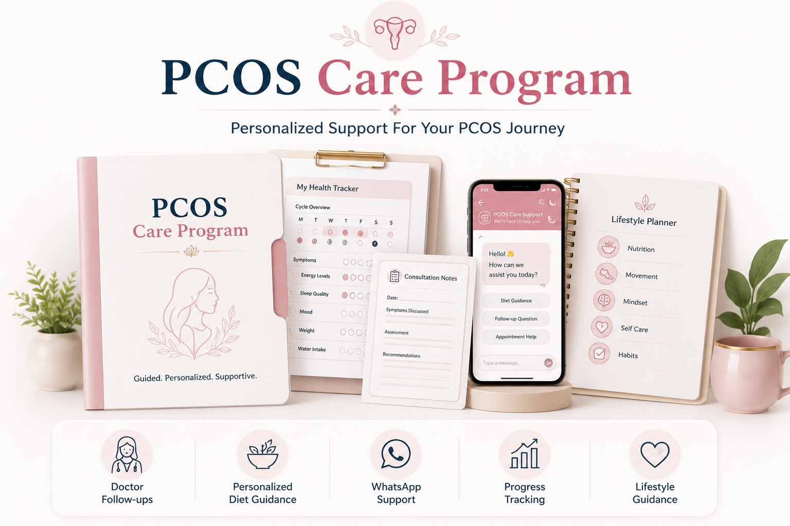 PCOS ongoing care program visual